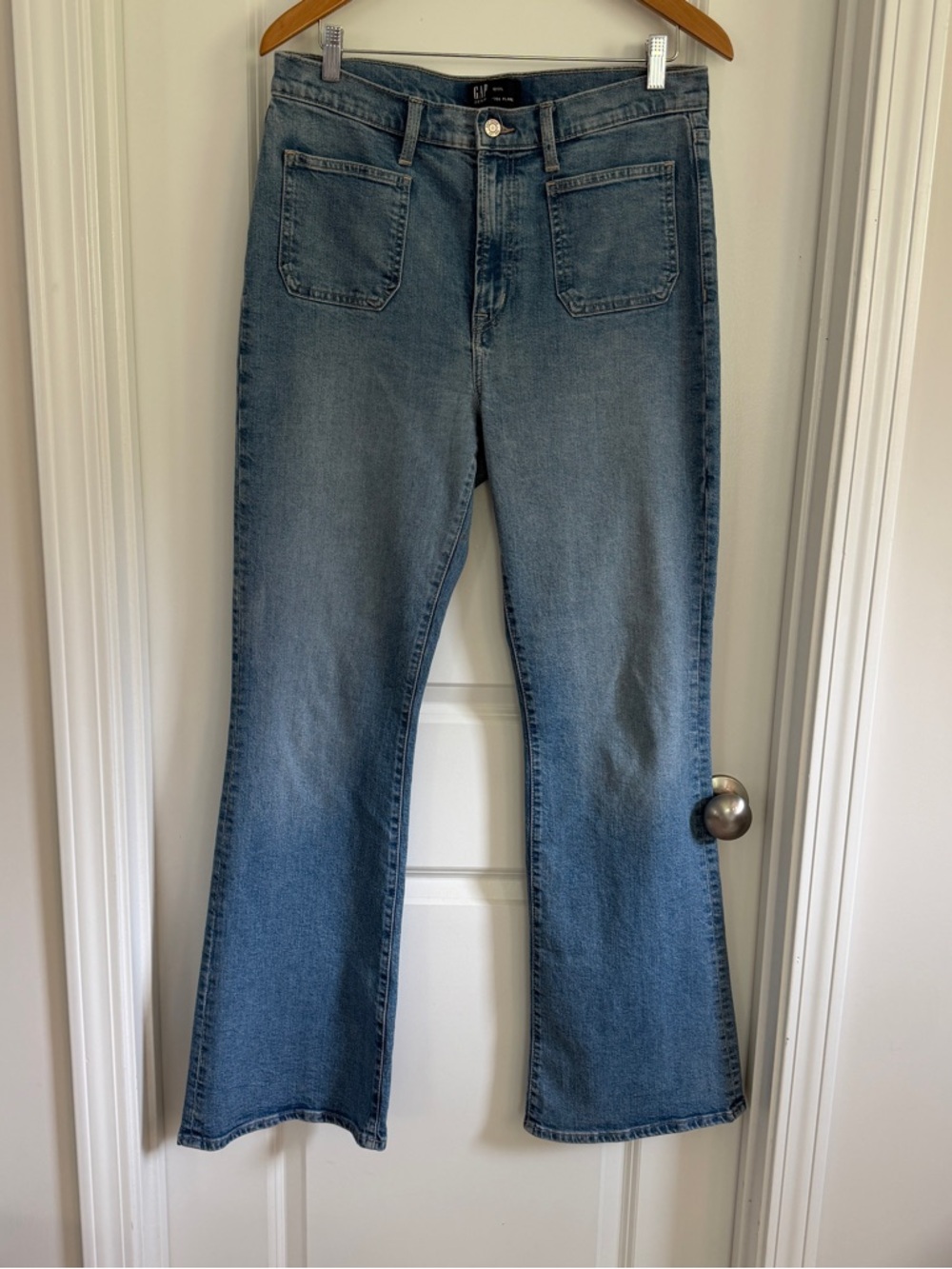 Gap 70’s High Rise Flair Jeans ~ Size 12 Long